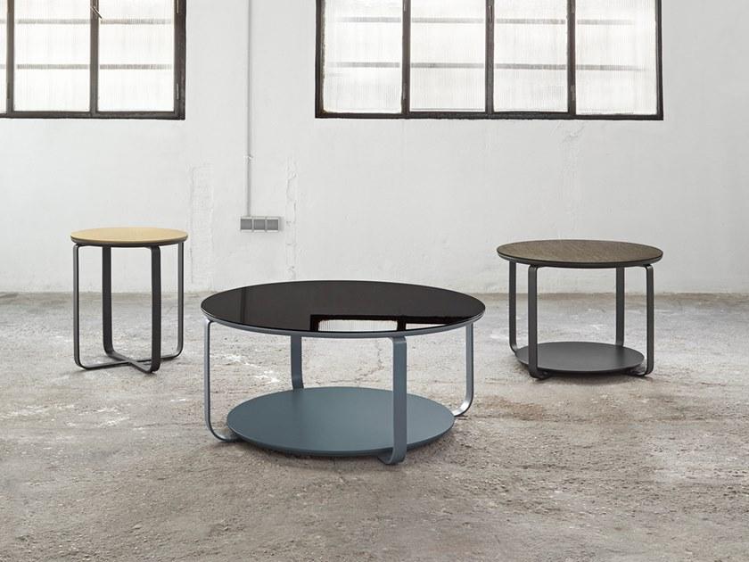 Kendo Mobiliario Низкий круглый деревянный журнальный столик sun-id-1505444 - Вид №4