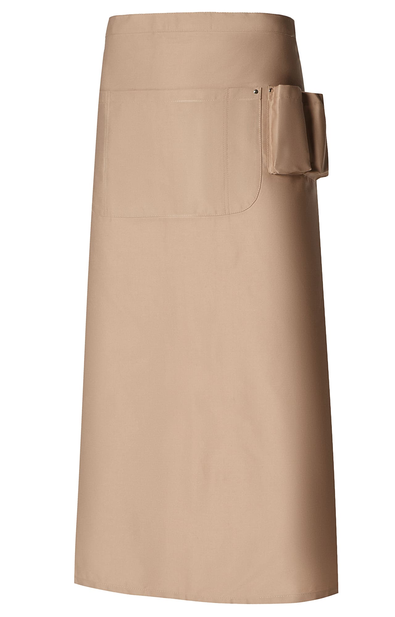 60616 Фартук  удлиненный цвет beige (бежевый) RICON  Одежда для официантов  размер 