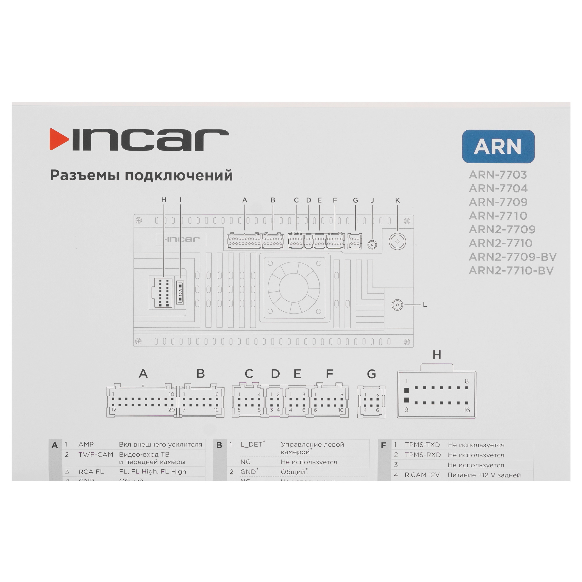 9152391 Автопроигрыватель Incar ARN2-7710-8-BV STDN-0016177 - Вид №6