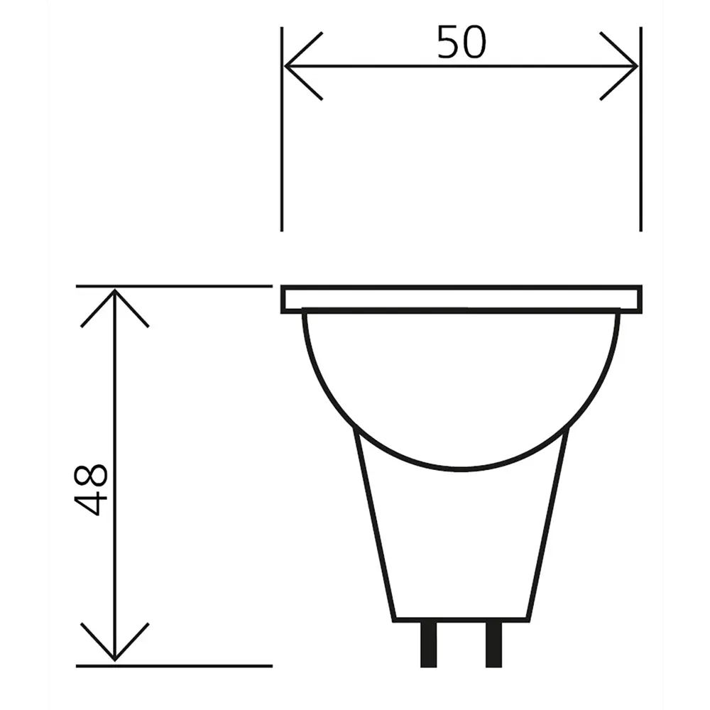Santreyd LED лампа GU5.3 7W с теплым белым светом для экономного освещения 84856913 STLM-0906485 - Вид №7