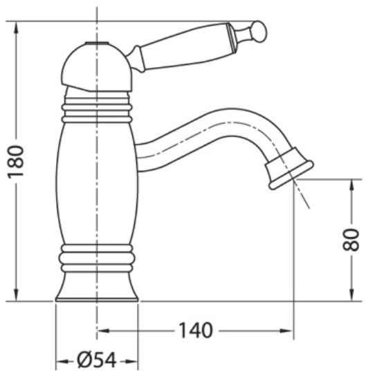 19135 Смеситель Migliore Oxford - Вид №1
