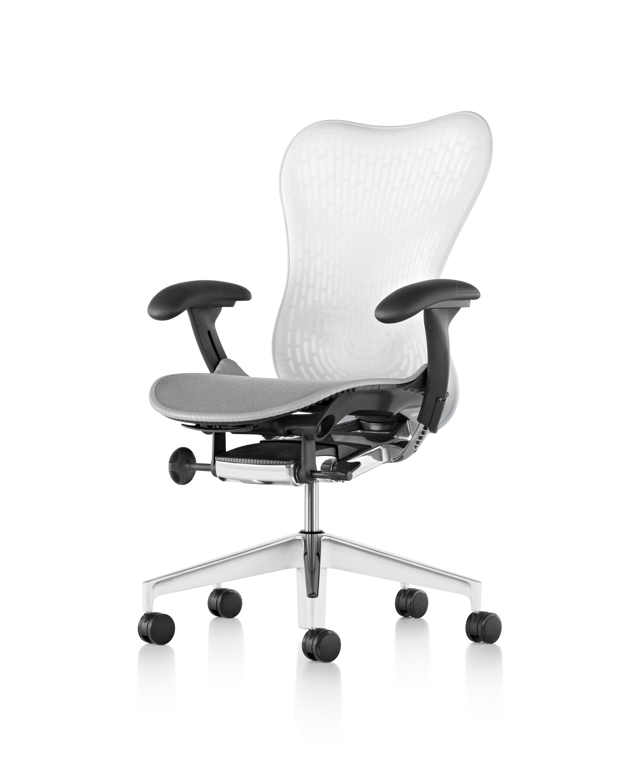 Эргономичное офисное кресло с вращающейся тканью Butterfly Herman Miller Mirra 2 ARCH-00092336 - Вид №111