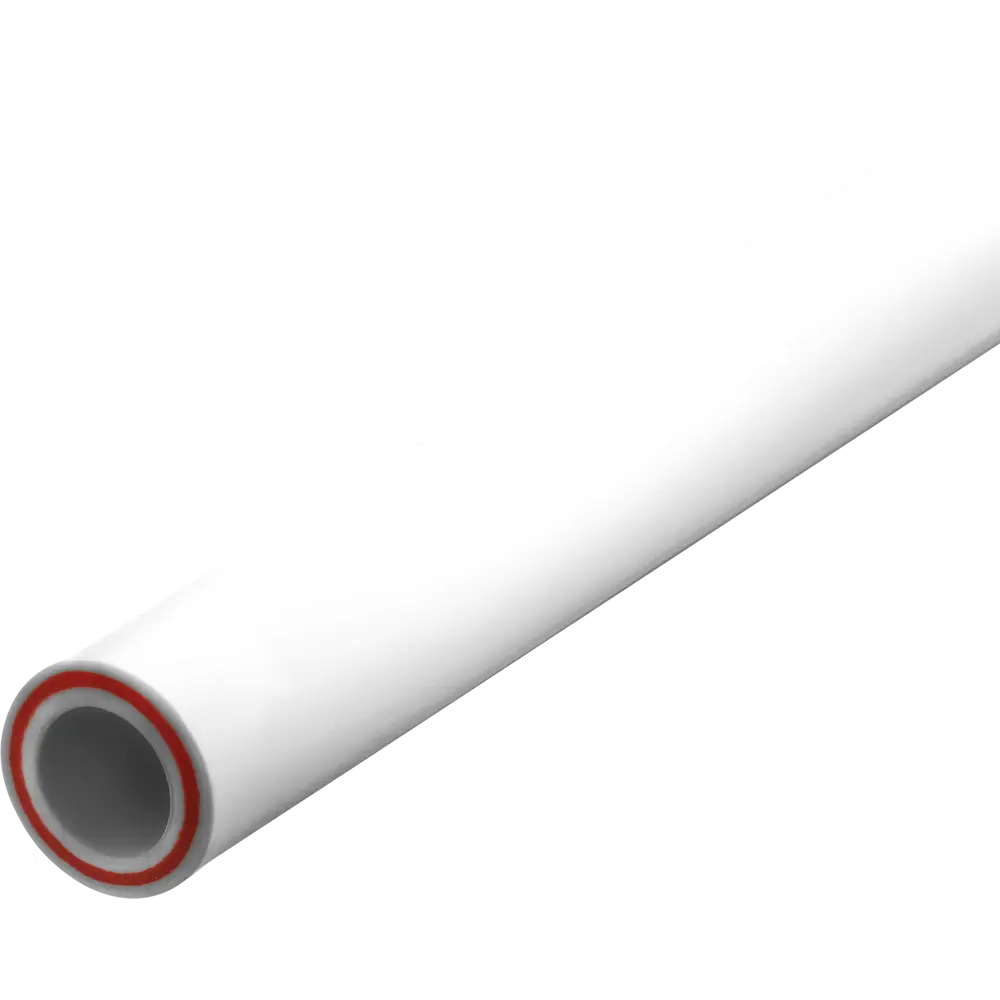 Труба полипропиленовая Ростерм Aqua армированная стекловолокном 25x3.5 мм SDR 7.4 PN 20 4 м STLM-2162090 - Вид №1