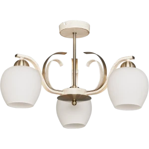 Люстра 5255-3 Porto 3хЕ14х40 Вт цвет бежевый