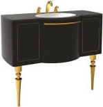 Подмодуль Giza 120 см, черный / GZ0120.00.SSA Giza