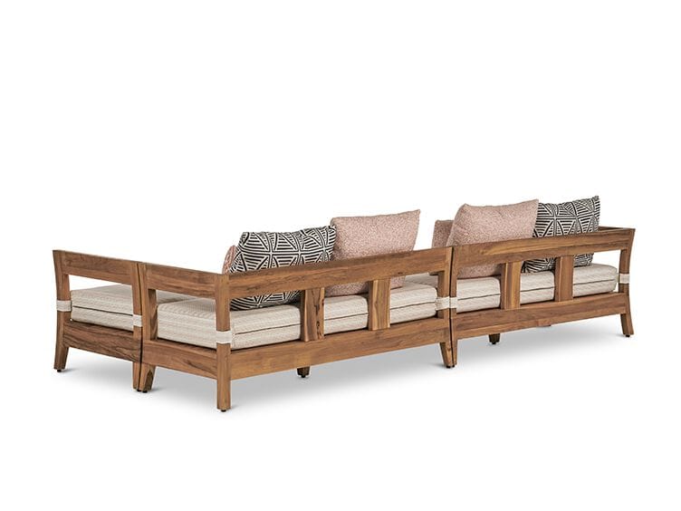 Садовый диван из тикового дерева Walters курорт ARCH-00032812 - Вид №2