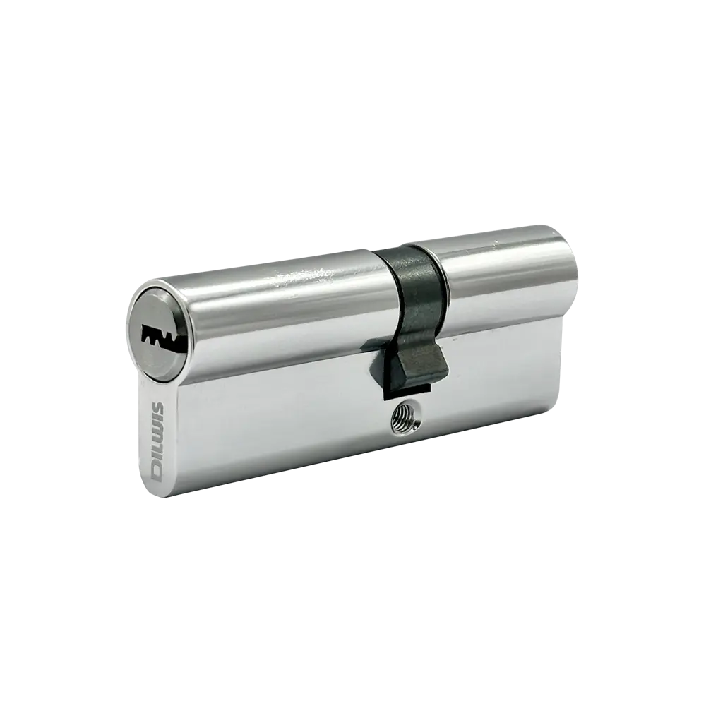 Цилиндр для замка DILWIS L2 35x45 мм ключ-ключ цвет хром STLM-2107525