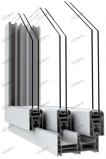 ALPHACAN Подъемно-раздвижное огнестойкое окно из ПВХ sun-id-1455851