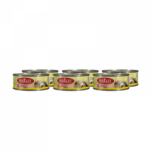 Т0055403*6 Корм для котят №1 цыпленок, рис конс. 100г (упаковка - 6 шт) Berkley
