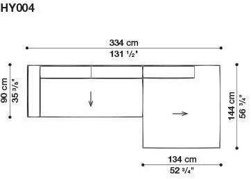 B&B Italia Outdoor Садовый диван из модульной ткани sun-id-1410409 - Вид №38