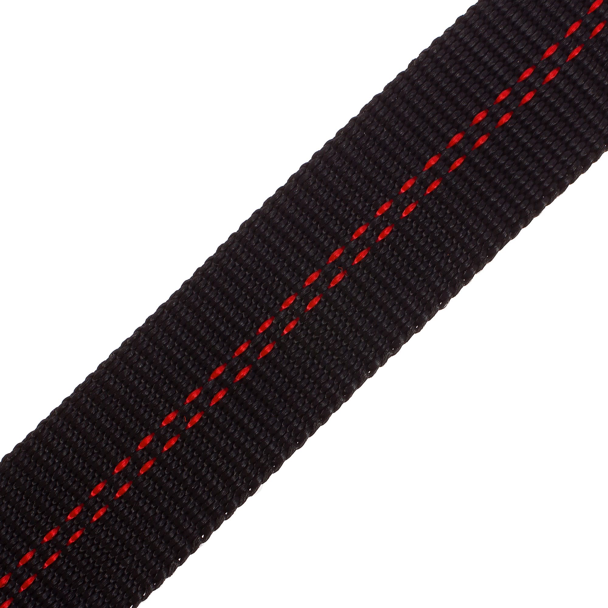 14396763 Ремень-карабин 25 мм, 2.5 м, полипропилен, цвет чёрный, 2 шт Santreyd  - Вид №1