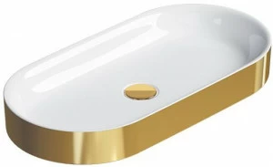 170AHZBO Накладная раковина на столешницу  овальная CERAMICA CATALANO
