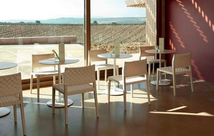 Andreu World Стул штабелируемый из дуба с открытой спинкой Valeria Si7511 - Вид №5