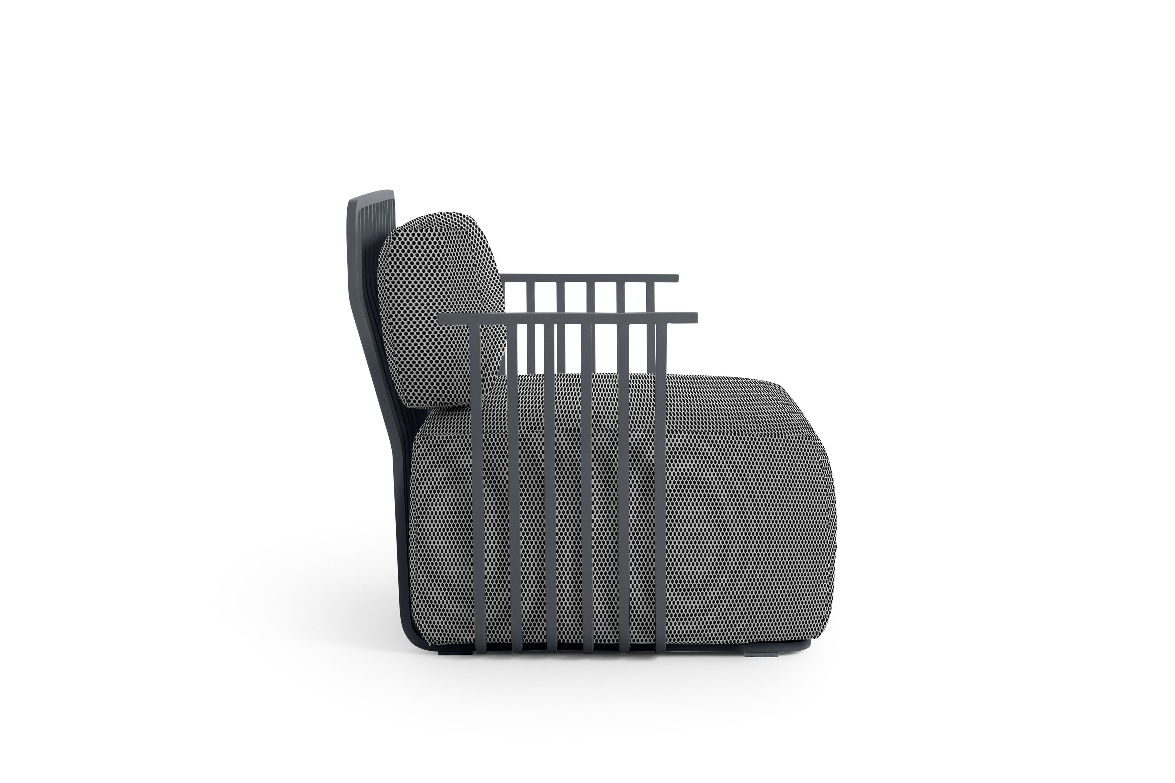 Съемное тканевое кресло с подлокотниками Diabla гриль ARCH-00090690 - Вид №8