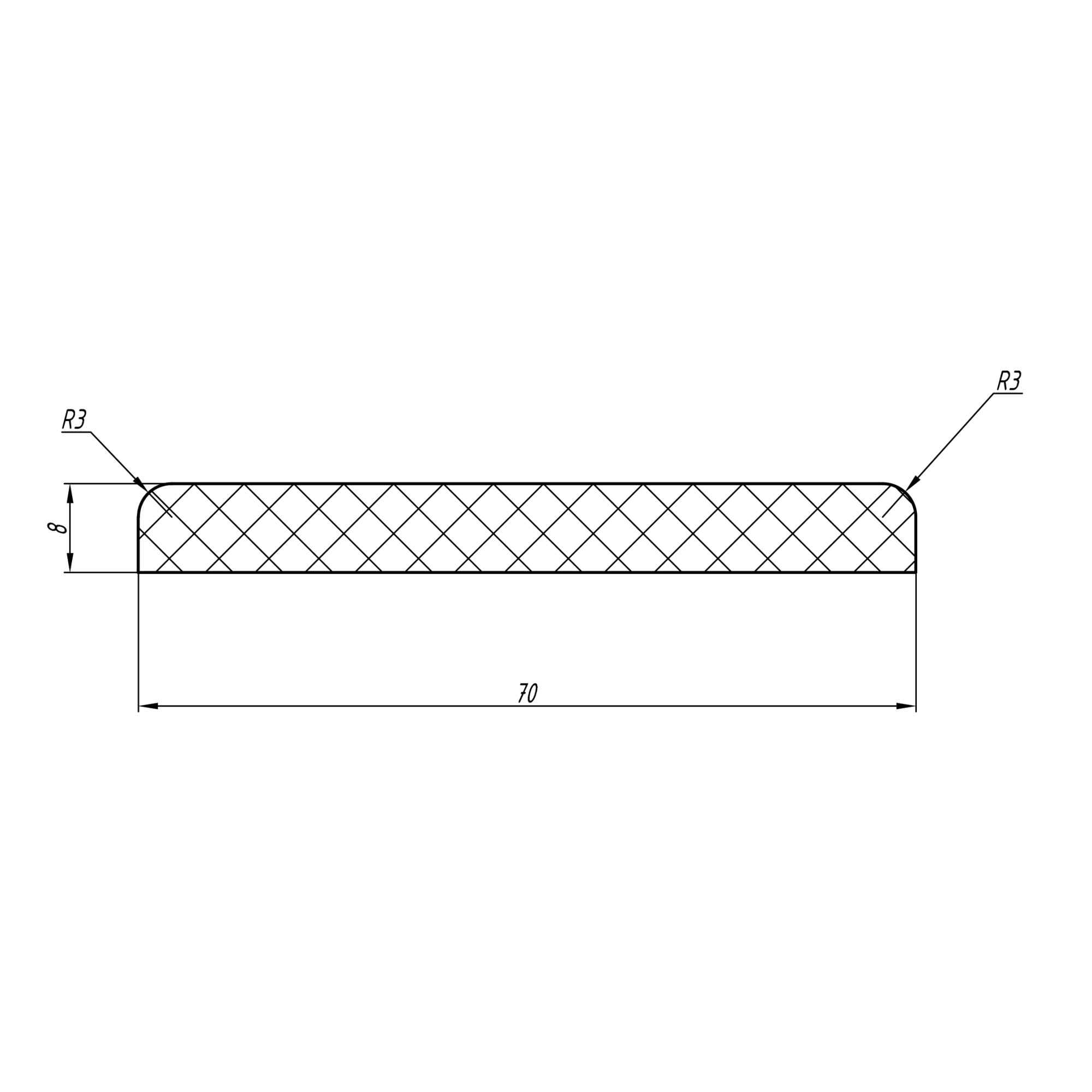 82662589 Наличник Белеза 2150x70x8 мм ламинация цвет дуб тёрнер белый Santreyd  - Вид №2