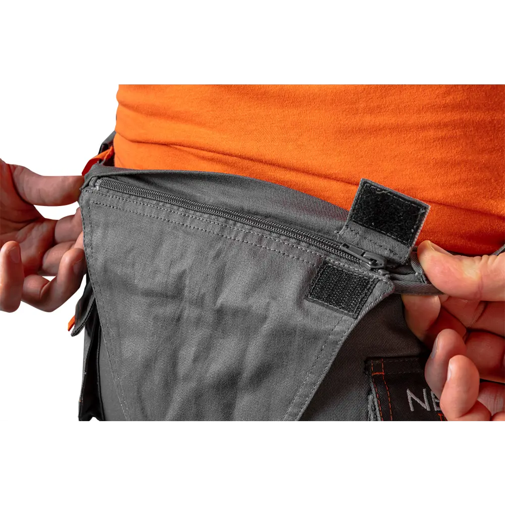 Полукомбинезон рабочий Neo Tools хлопок 100% серый размер S рост 175-178 NEO Tools Slim STLM-2176480 - Вид №6