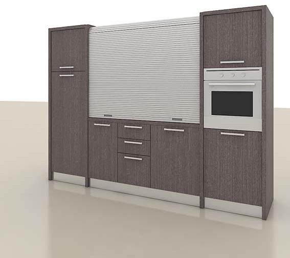 Mobilspazio Мини-кухня из дерева Zeus K137 - Вид №2