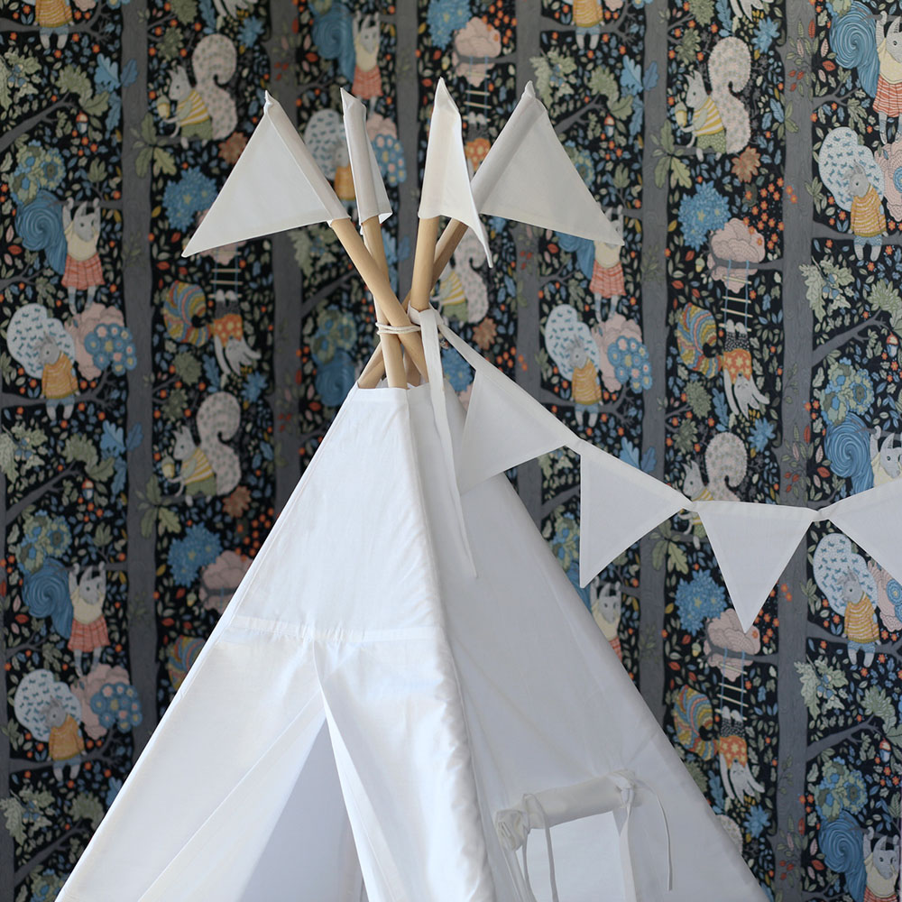 Вигвам Simple White с окном, карманом и флажками VAMVIGVAM SIMPLE WHITE 281920 Белый Santreyd  - Вид №7