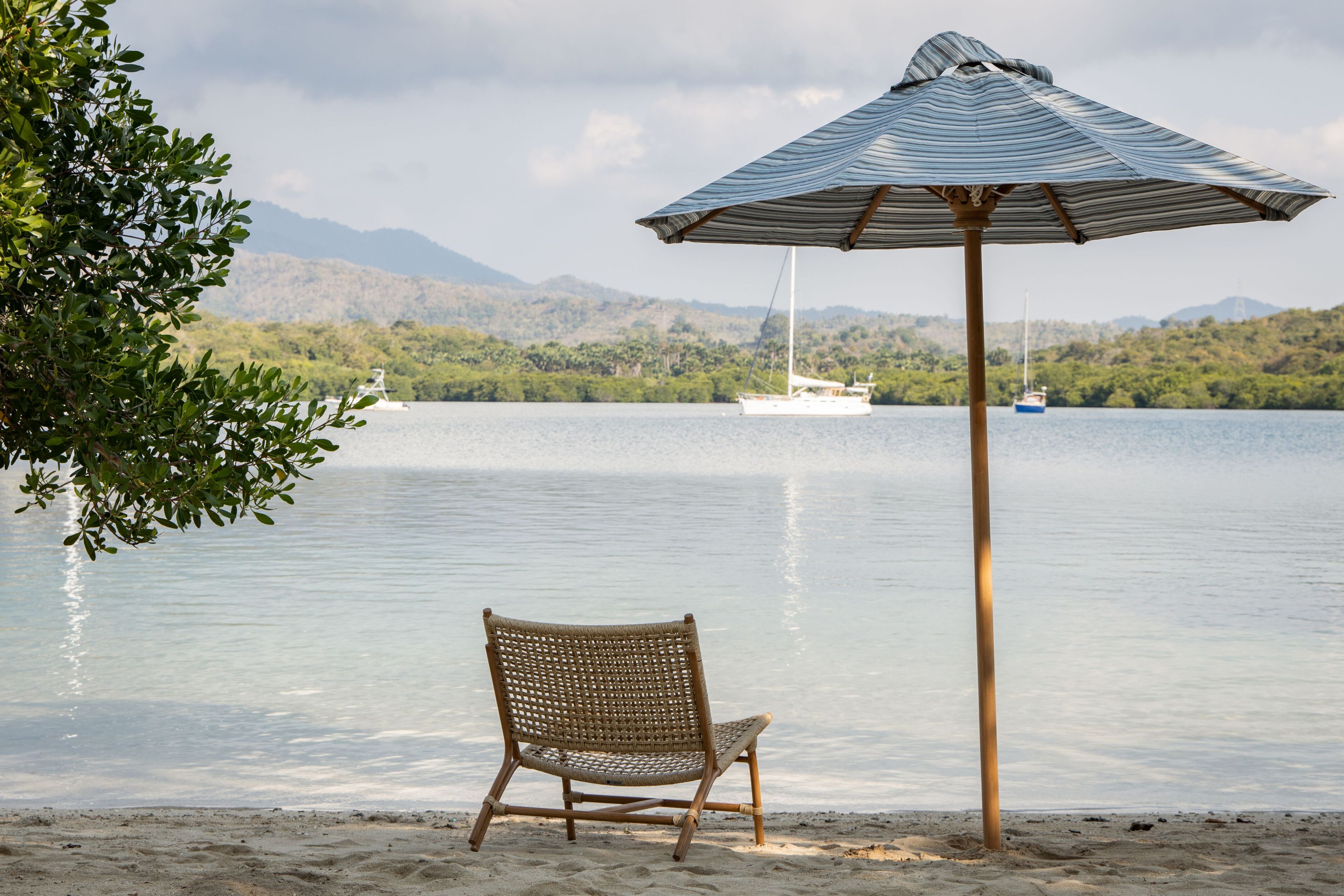 Тканевый зонт с телескопическим закрытием cbdesign Майами ARCH-00069542 - Вид №10