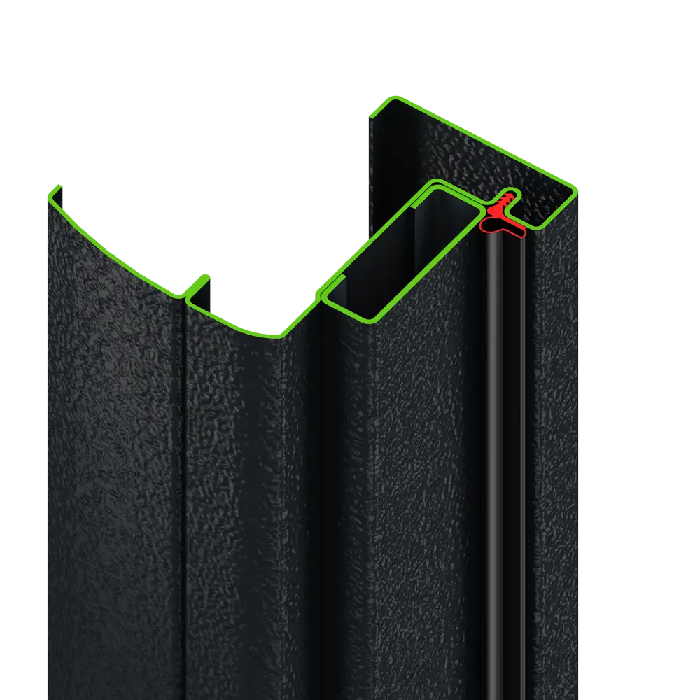 Дверь входная металлическая Оптим 88x205 см правая цвет белая графика DOORHAN STLM-2146472 - Вид №5
