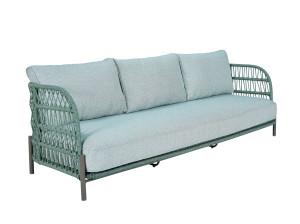 3-местный тканевый садовый диван
