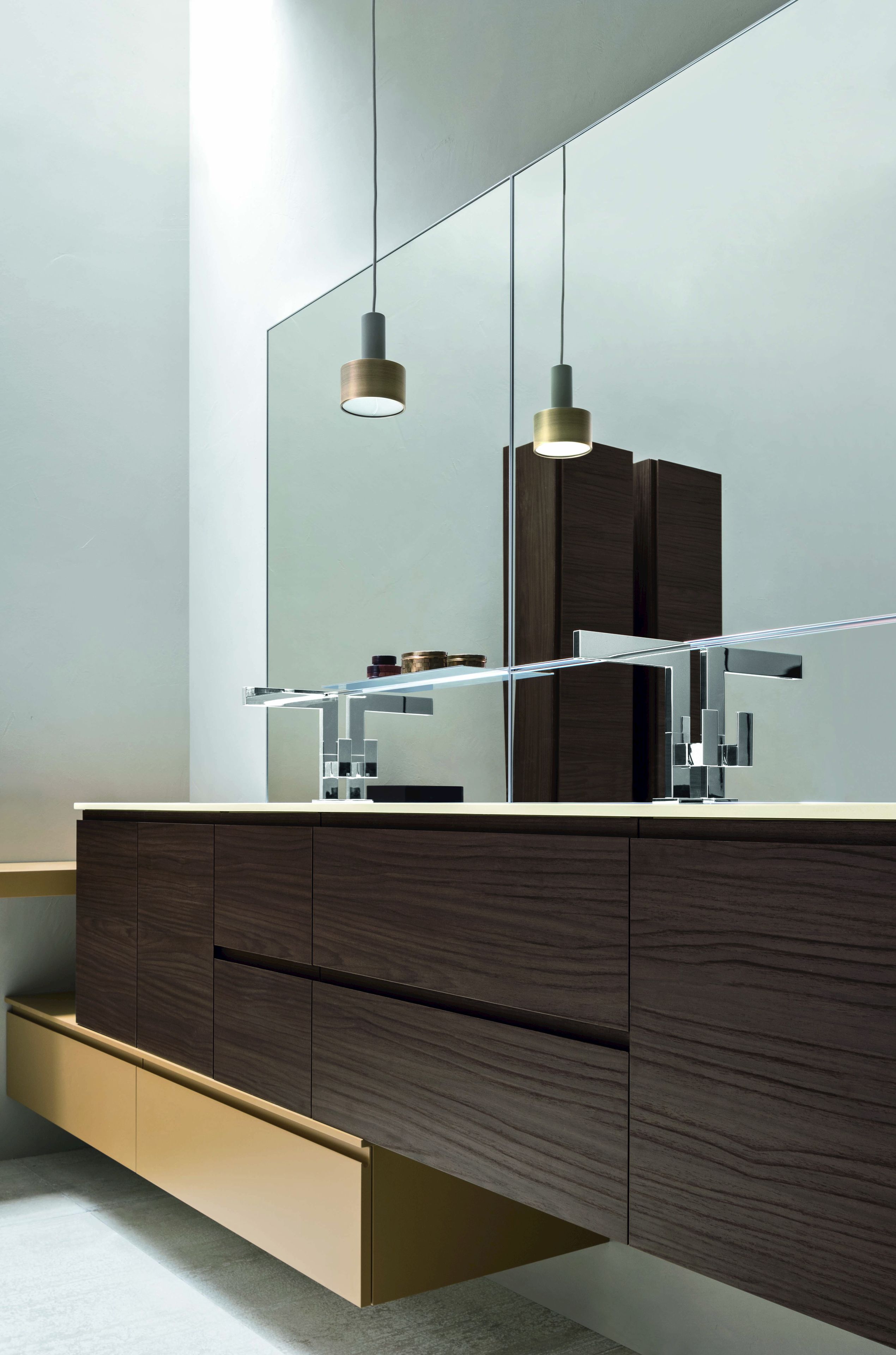 Подвесной шкаф для умывальника с настенным креплением ARBLU Hito ARCH-00130180 - Вид №1