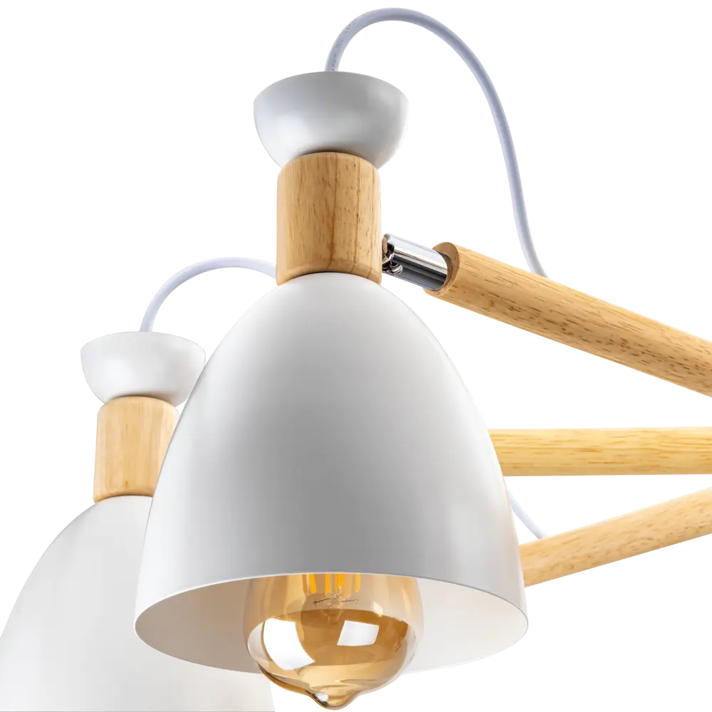 Люстра потолочная «Volante» 525967 8 ламп цвет белый RITTER STLM-2108137 - Вид №5