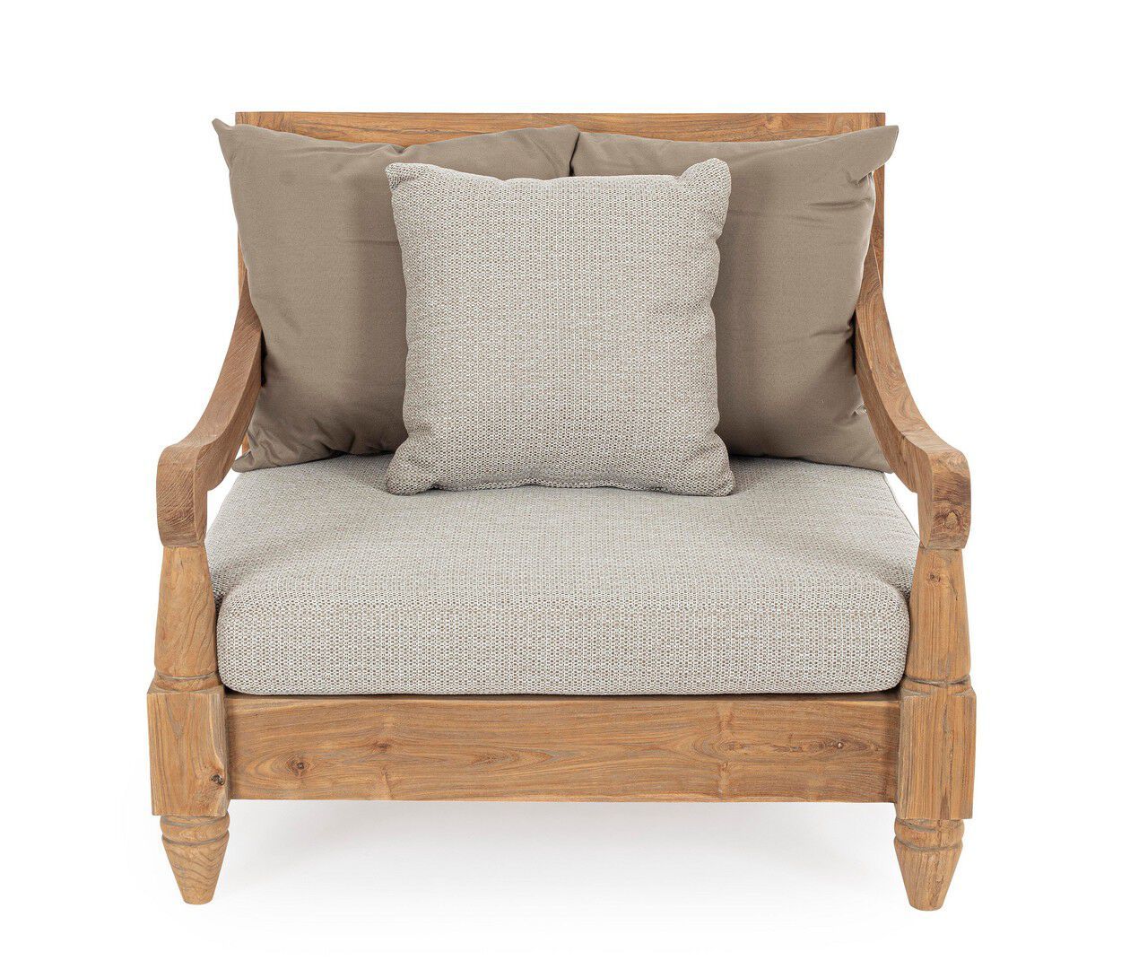 Съемное тканевое садовое кресло с подлокотниками BIZZOTTO Bali ARCH-00087694 - Вид №24