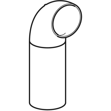 GEBERIT 367.046.16.1 Отвод удлиненный Geberit PE  - Вид №1