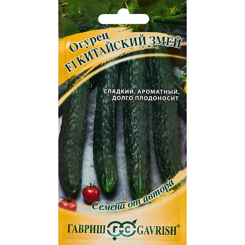 ГАВРИШ Огурец Китайский змей — сладкий гигант для салатов 89344893 STLM-1354138