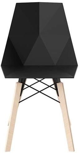 VONDOM Садовый стул из полипропилена Faz wood 54295, 54295f - Вид №1