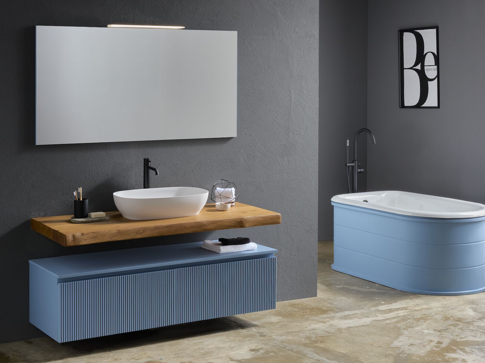 Полная мебель для ванной комнаты Gaia Mobili Contemporary ARCH-00052695