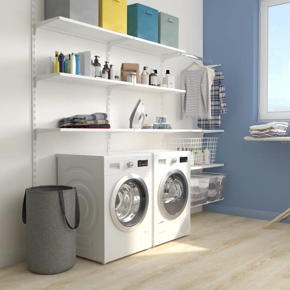 Кронштейн для штанги Spaceo цвет белый STLM-2130241 - Вид №21