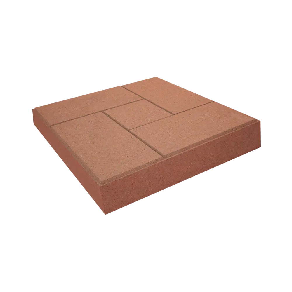Плитка тротуарная Винт 300x300x60 мм красный 82907319 STLM-2095331 Santreyd 