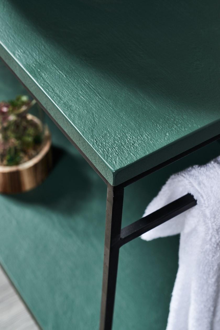 Acquabella Подвесная тумба под умывальник из Акрона © с вешалкой для полотенец Integra sun-id-1430452 - Вид №2