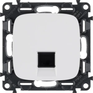 Розетка компьютерная Legrand VLN-A RJ45 CAT5E UTP цвет белый 82169356 STLM-2207223