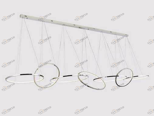 Подвесной светильник металлический серебристый Newport S Chrome 15207/S NEWPORT 15000 00-3889951 Серебро 