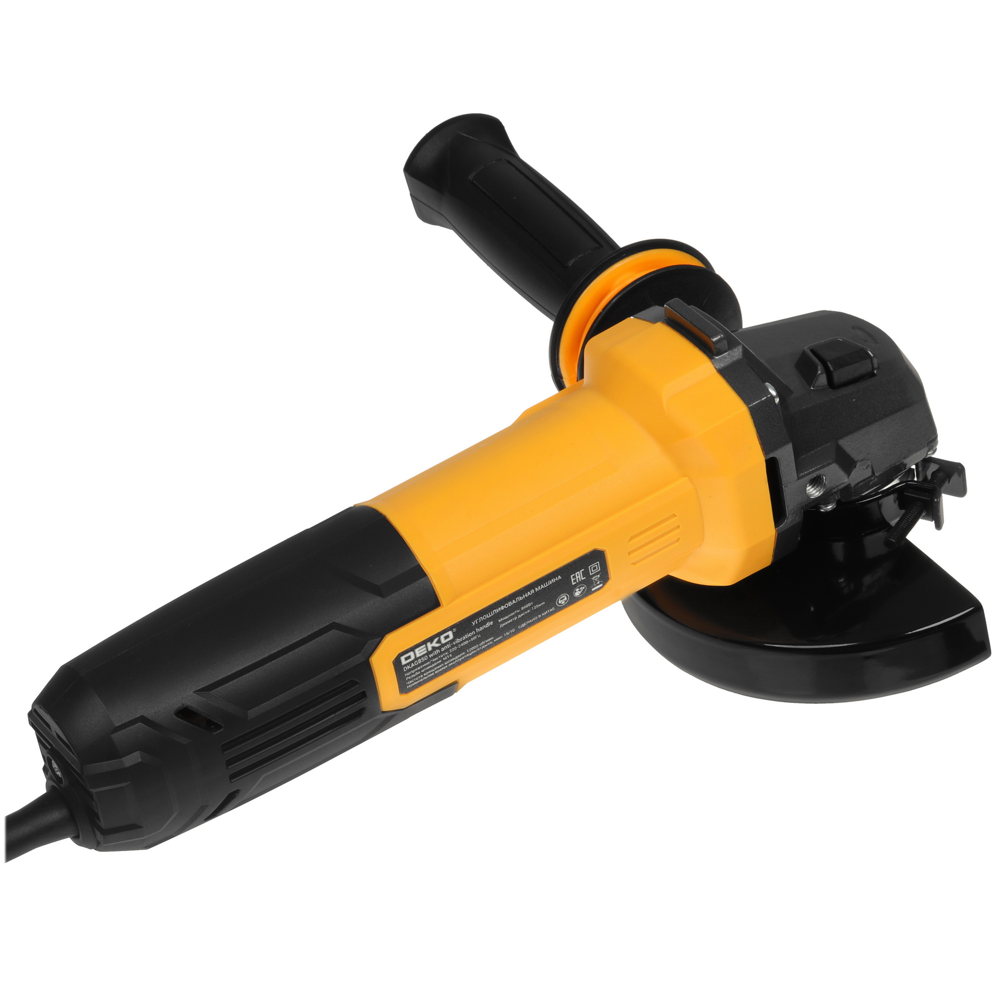 Углошлифовальная машина (УШМ) DEKO DKAG850 5470929 STDN-0027929 - Вид №1