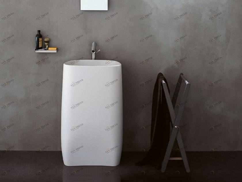 Agape Lavabo отдельно стоящий из cristalplant® Pear c sun-id-1443554