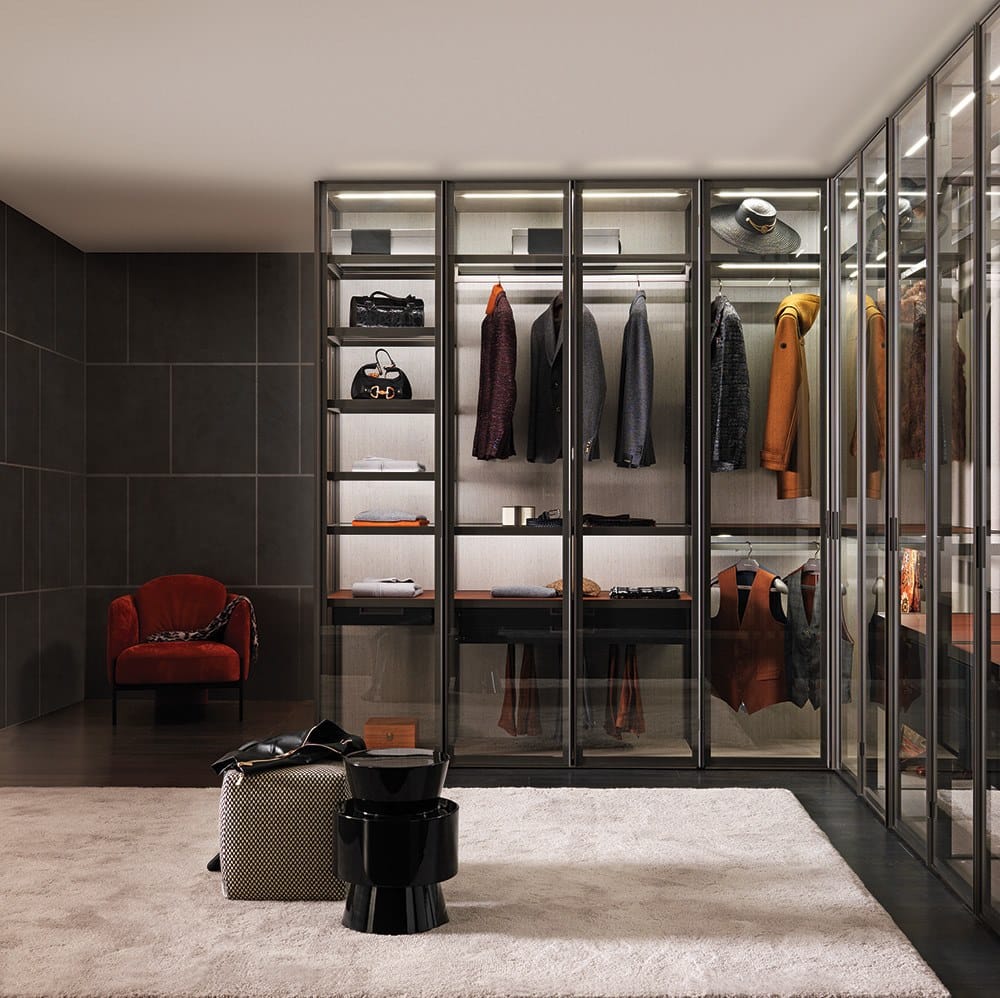 Модульная угловая гардеробная MisuraEmme PALO ALTO ARCH-00066467 - Вид №2