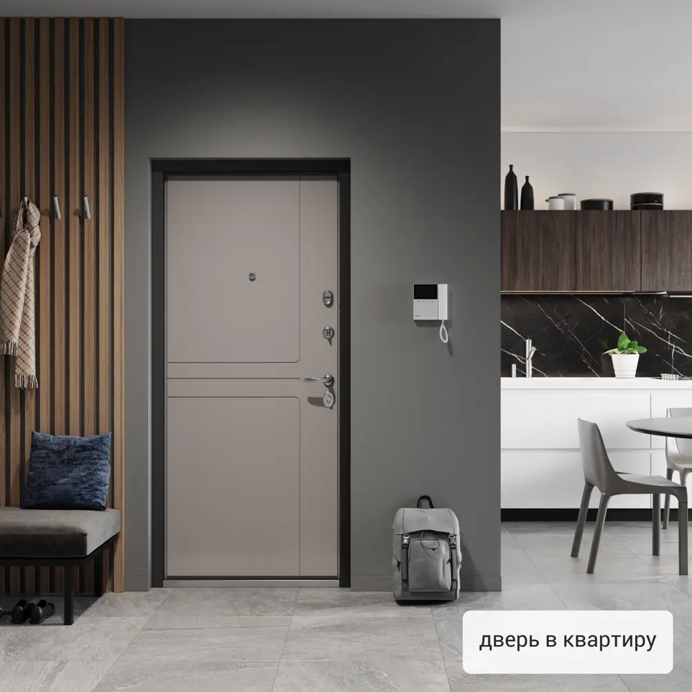 Дверь входная металлическая Фолд Луис 880 мм правая TOREX STLM-2058619 - Вид №15