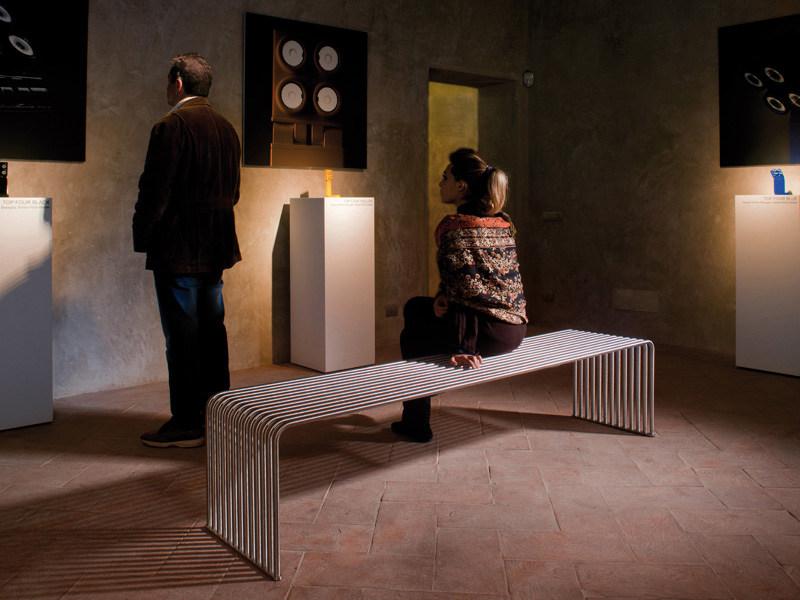 Urbantime Скамья из вторсырья без спинки Zeroquindici.015 sun-id-1434601 - Вид №4