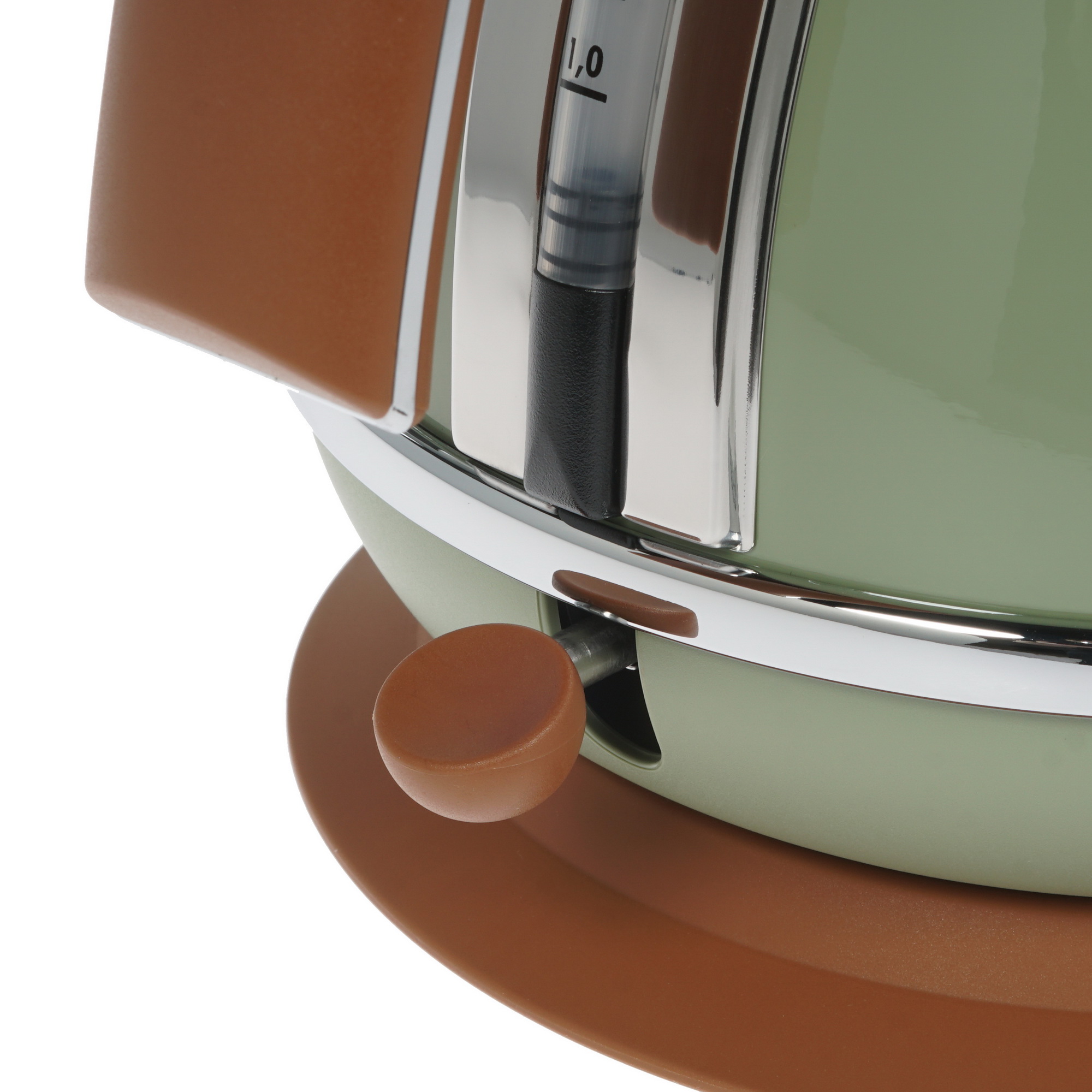 6631619 Электрочайник DeLonghi KBOV 2001.GR зеленый STDN-0016790 - Вид №2