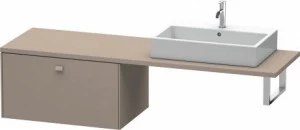 BR513404343 Brioso Шкафчик для консоли Базальт матовый, декор