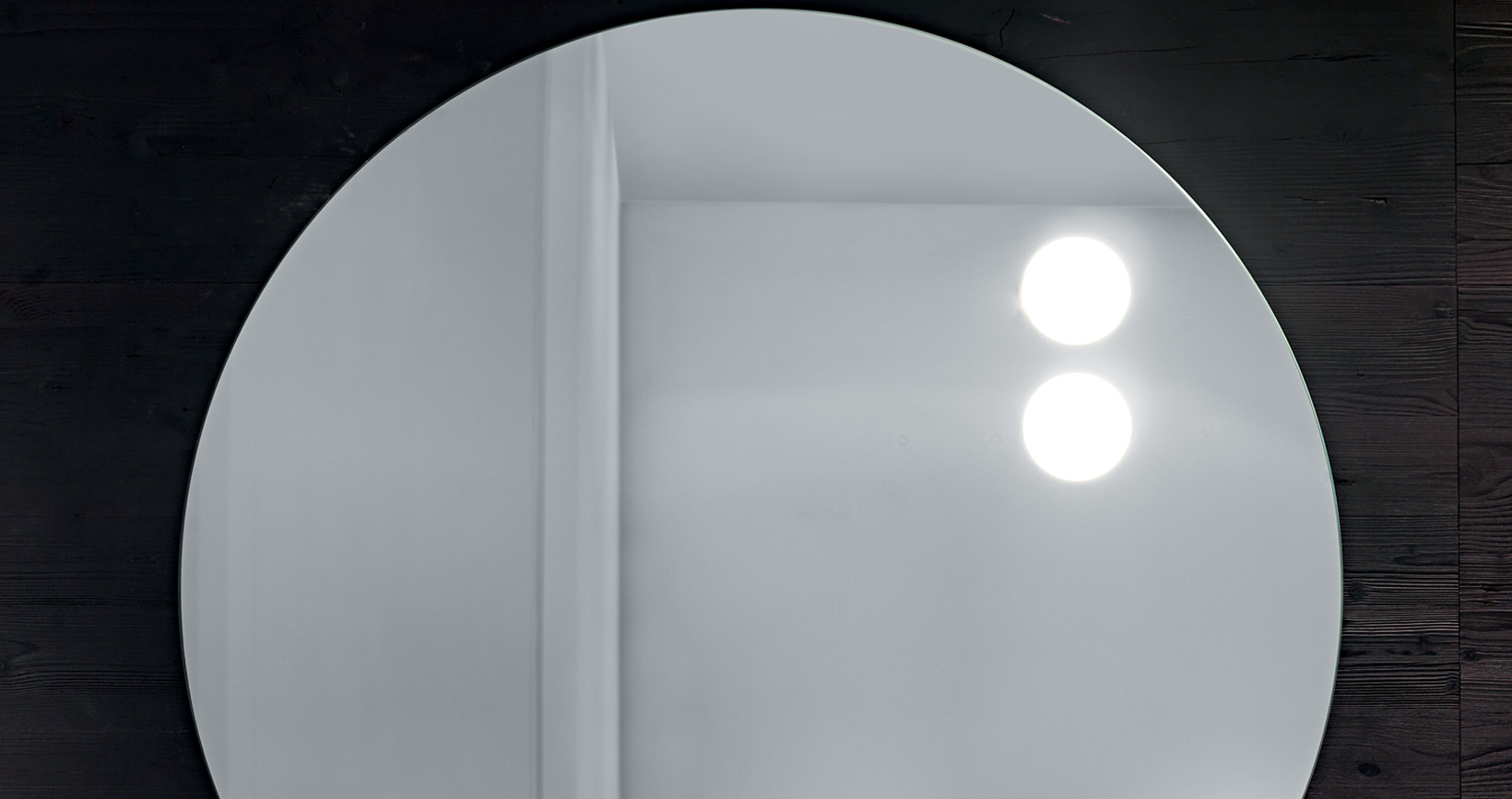 Mirrors with lighting Зеркала с прямыми краями со светодиодной подсветкой Falper  - Вид №2