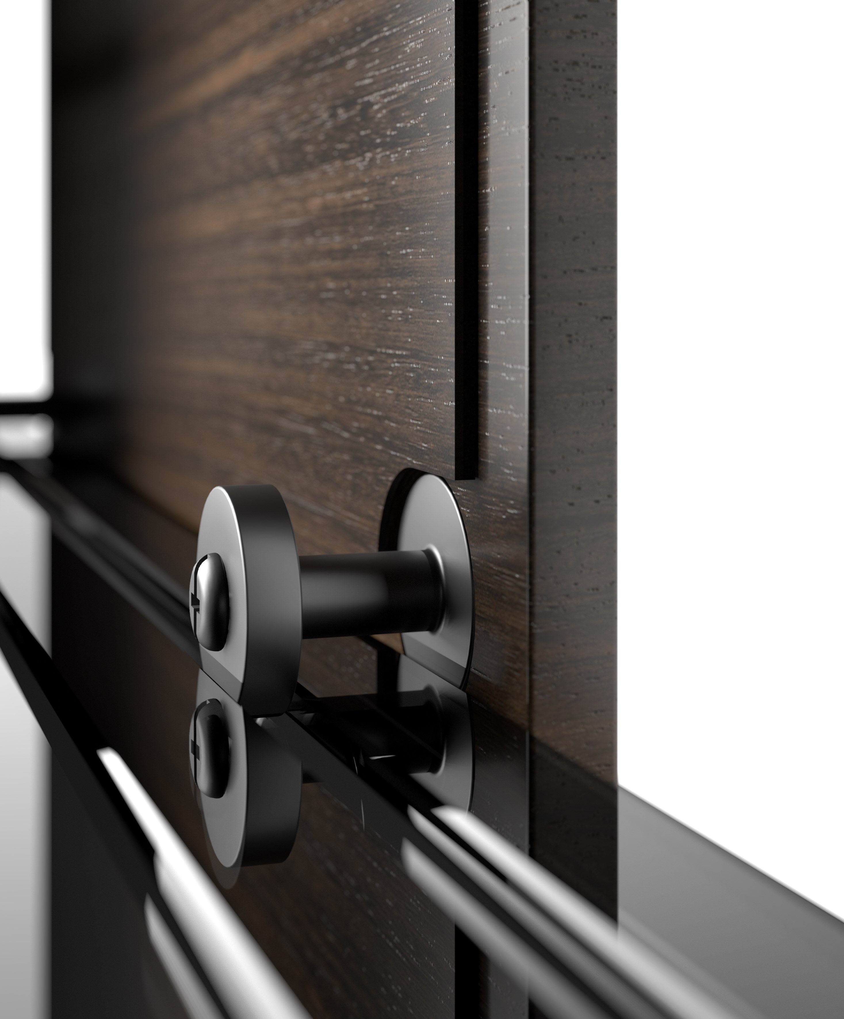 Секционный шкаф из дерева и стекла с раздвижными дверями Tonelli Design Седзи ARCH-00114272 - Вид №3