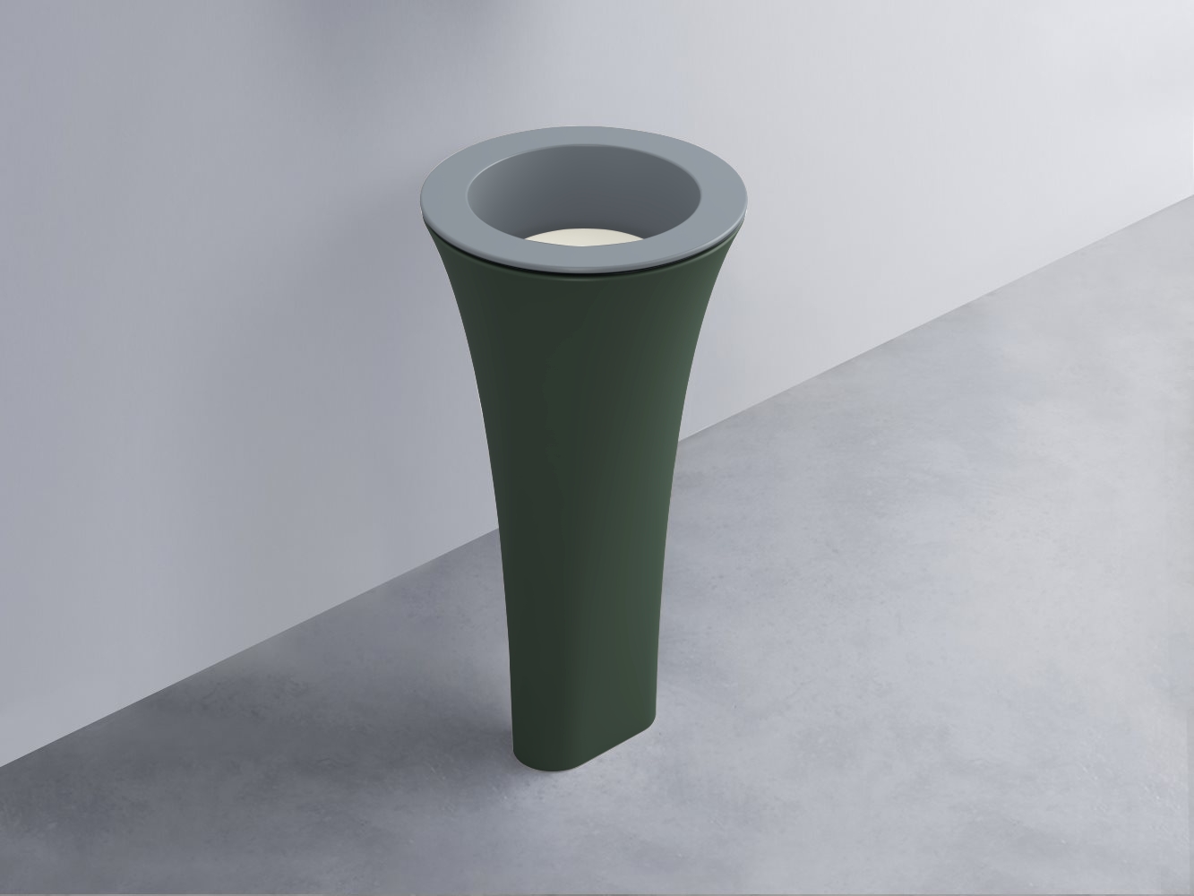 AMLA45-BR+AMPILT-TL+AMCOLT-MU Раковина Amedeo Tondo отдельностоящая cielo Enjoy + Amedeo Ceramica Cielo