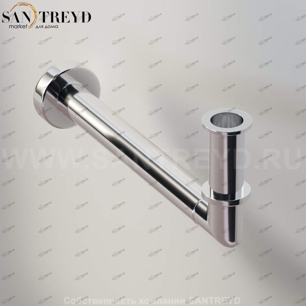 Agape  Сифон для раковин или биде хромированный AKIT0731S Ricambi