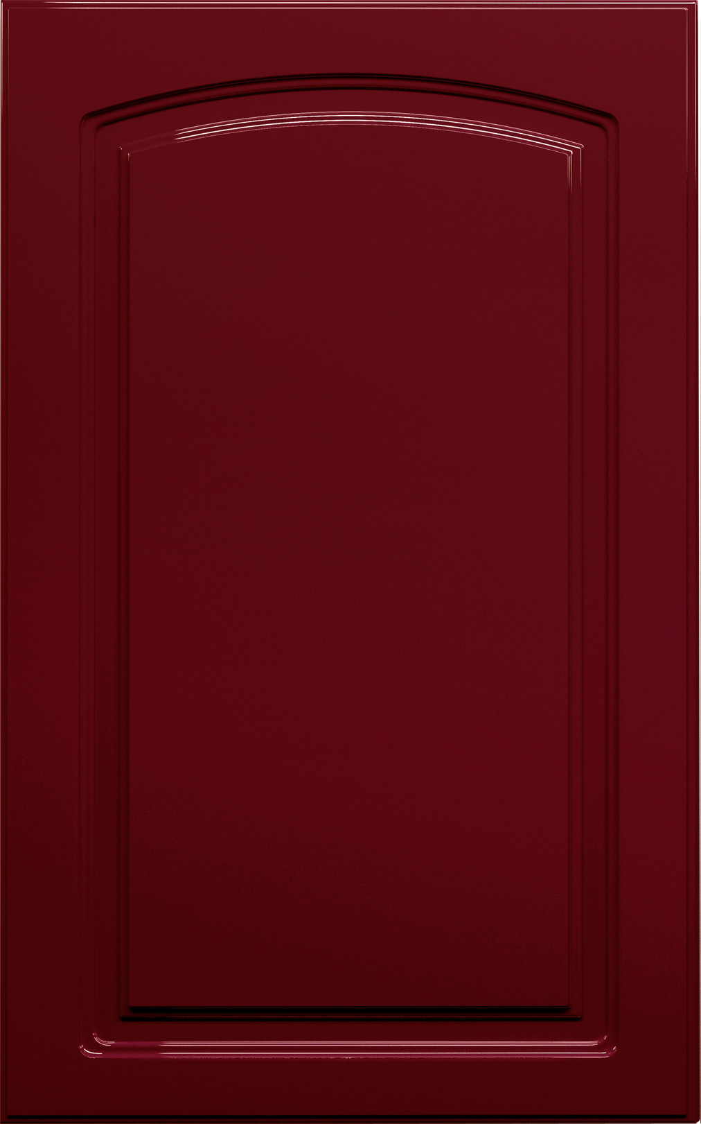 Фасады для кухни Классика Фрезеровка «Арка+» Вишневый глянец №182 SIDAK SIST2508-47