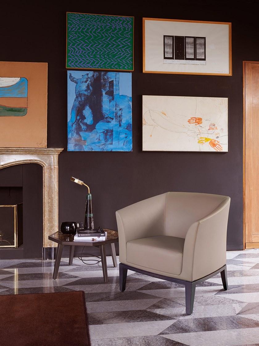 Potocco Кресло из экокожи с подлокотниками Venus 757/pb - Вид №2